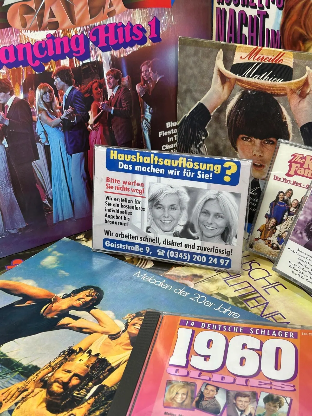 Schallplatten und Sammlerstücke im Flodder's Ladengeschäft in Halle (Saale)